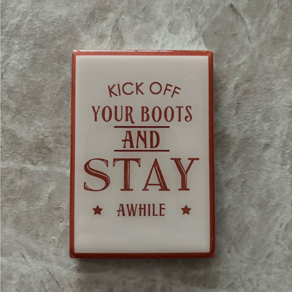 “Boots 🤠 “ magnet